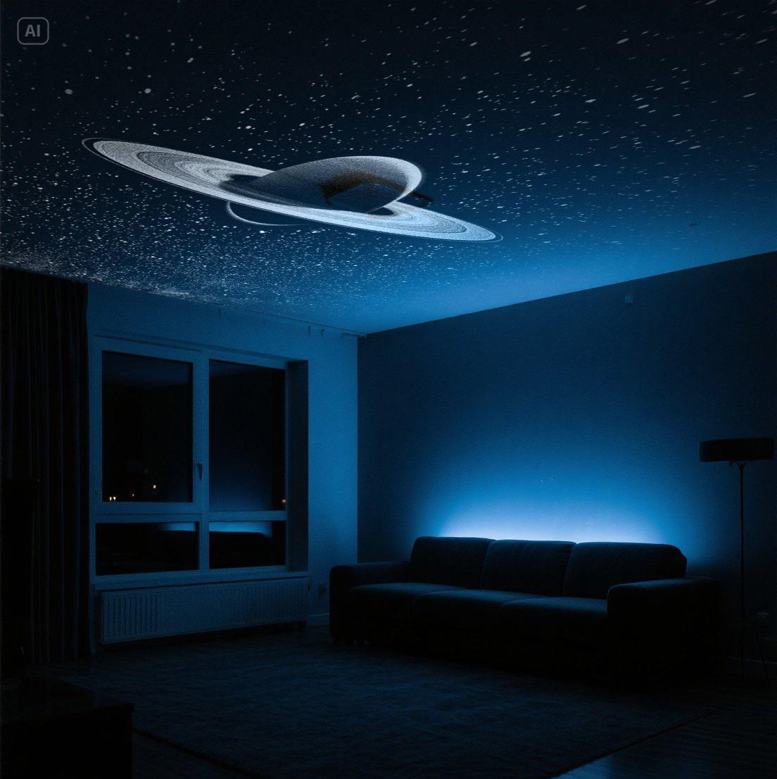 Galaxy Projector – LED Starry Sky Atmosphere Lamp for Interior Decoration